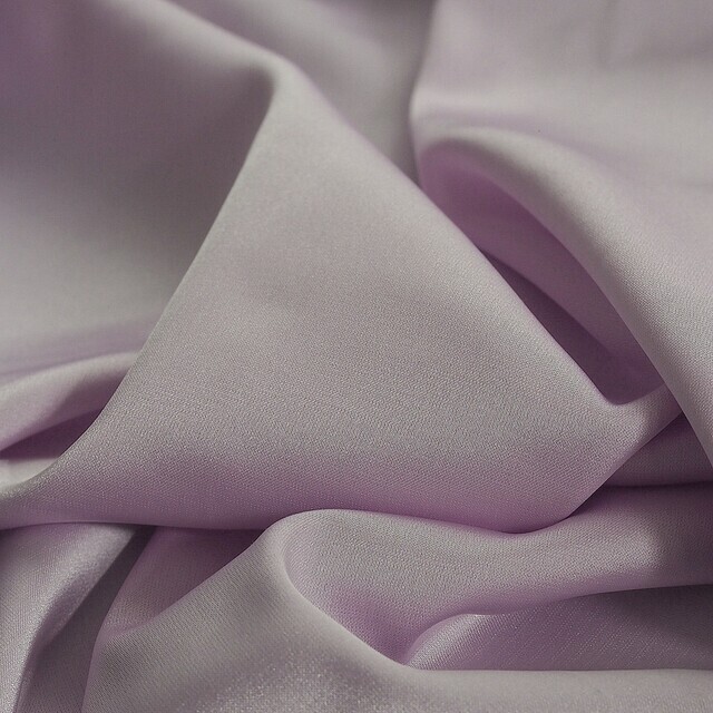 Stretch silk imitation satin in great lilac